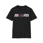 Jesus Saves USA Flag T-Shirt