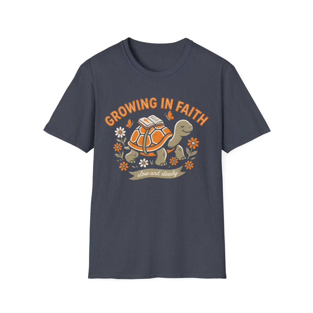 Turtle – "Growing in Faith" T-Shirt