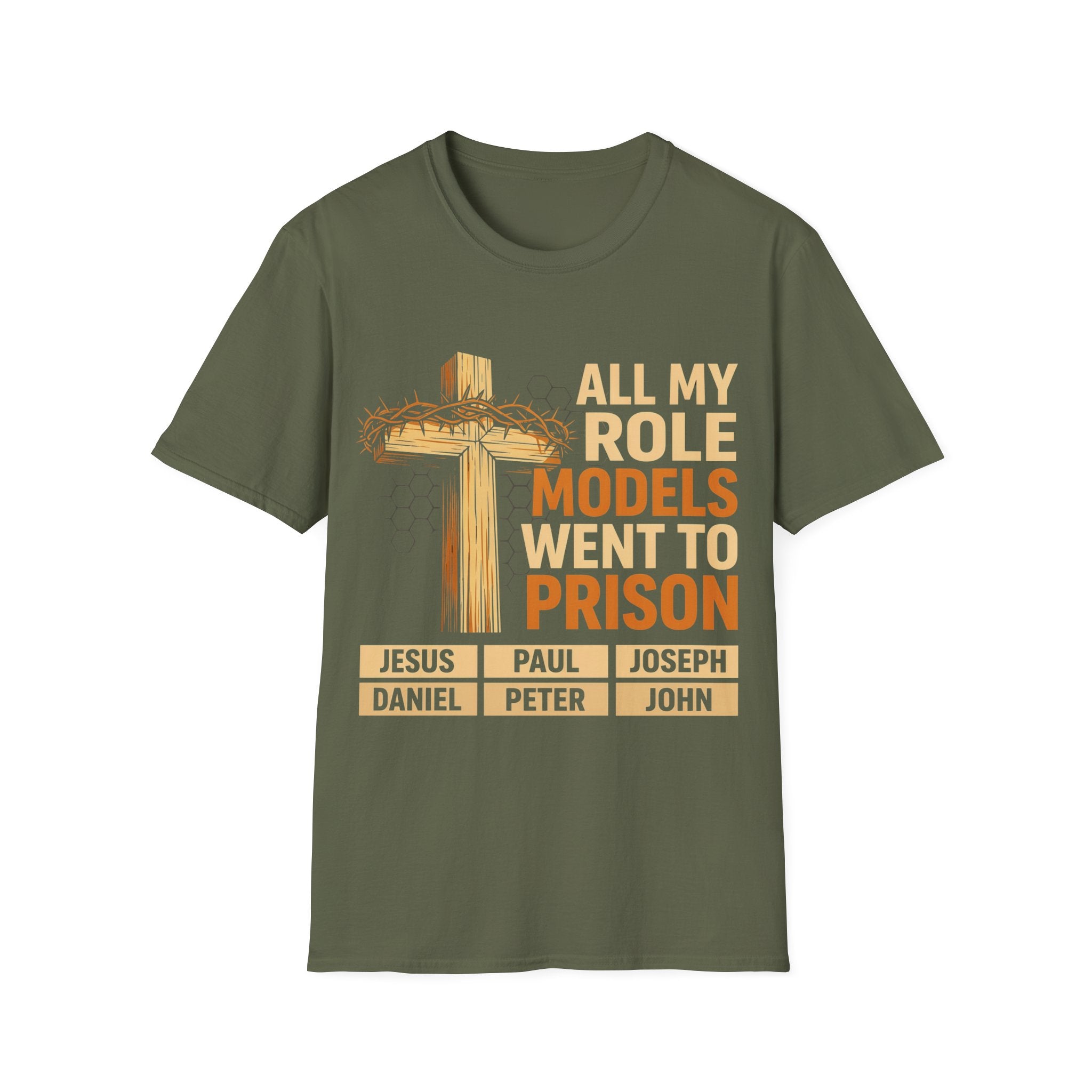 All My Role Models Went to Prison Christians Church Events T-Shirt