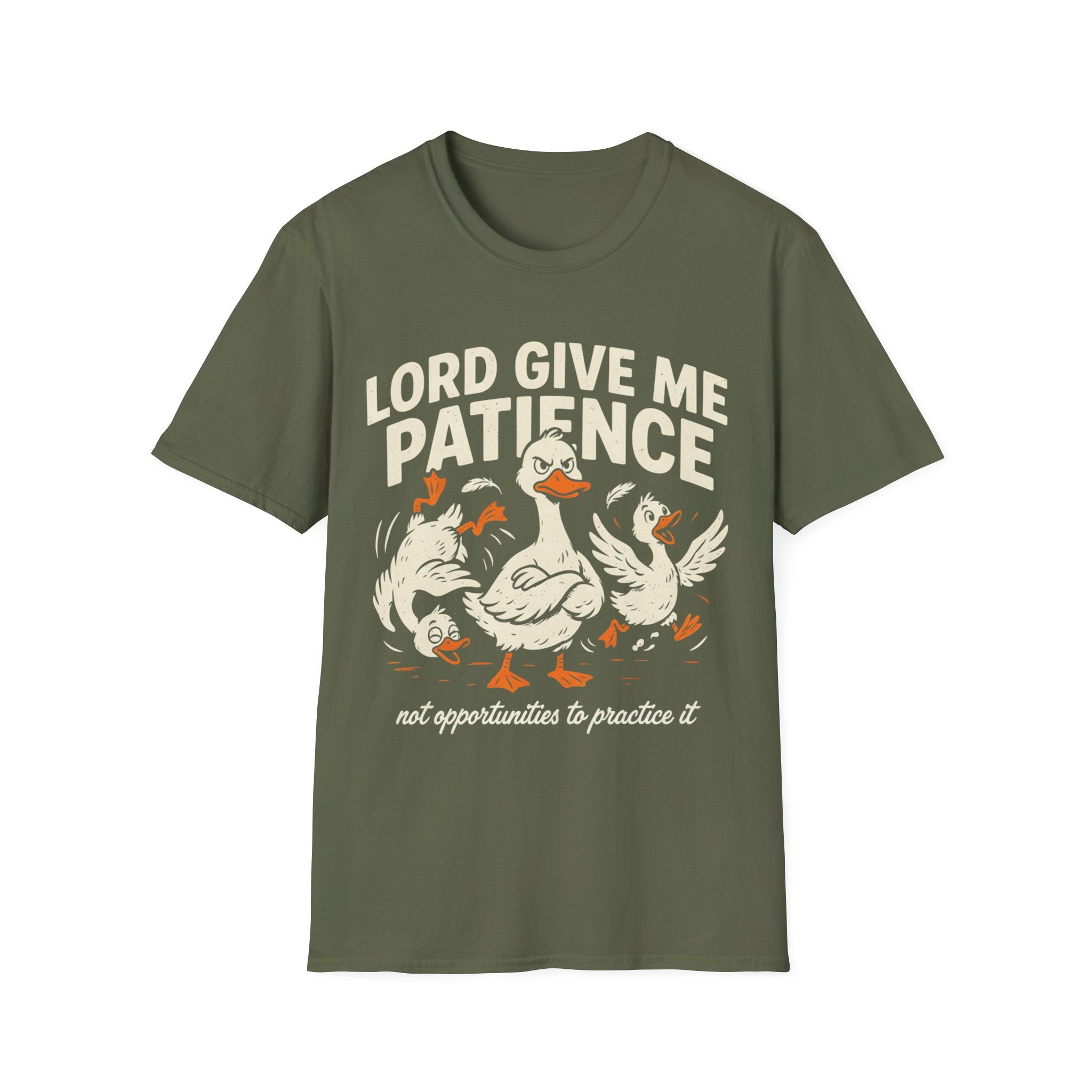 "Lord Give Me Patience... Not Opportunities to Practice It" T-Shirt