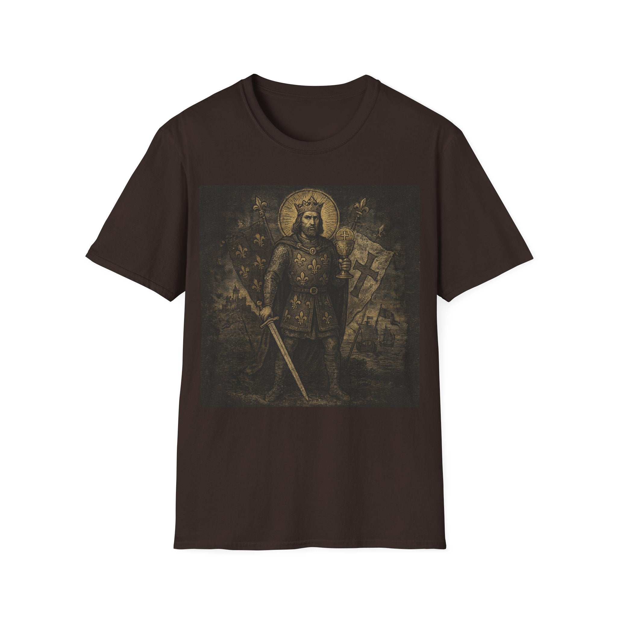 St. Louis IX Crusader King T-Shirt