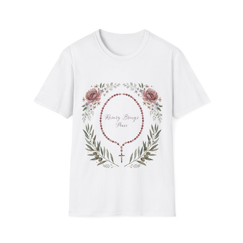 Rosary Brings Peace T-Shirt
