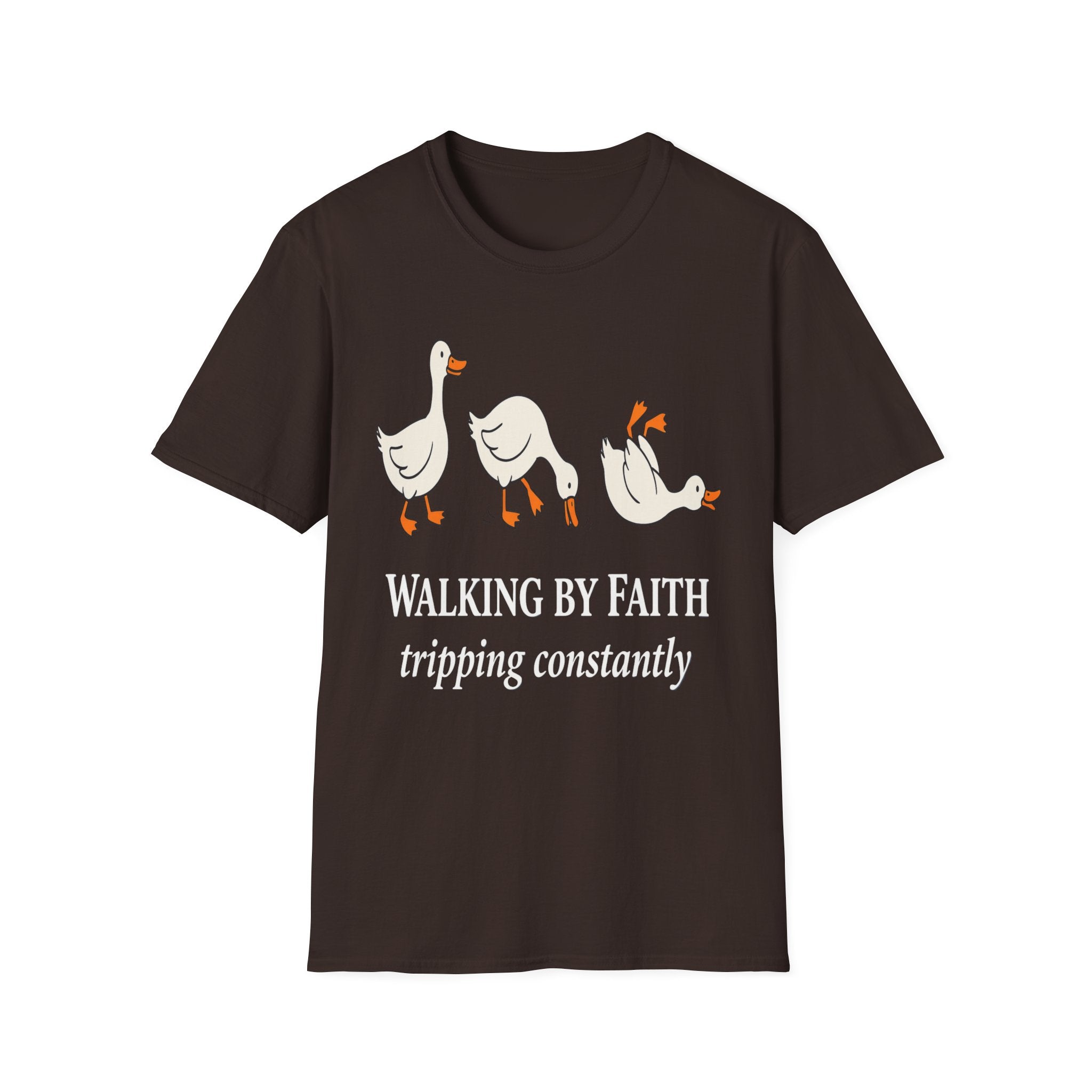 Walking By Faith Tripping Constantly T-Shirt