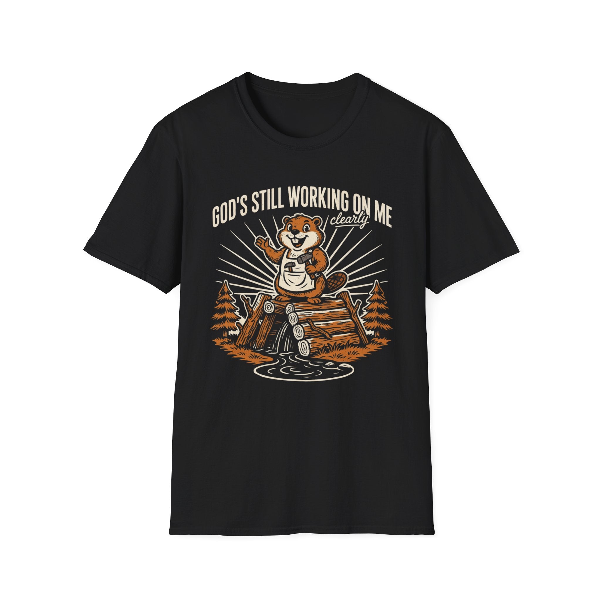 Beaver – "God's Still Working on Me" T-Shirt