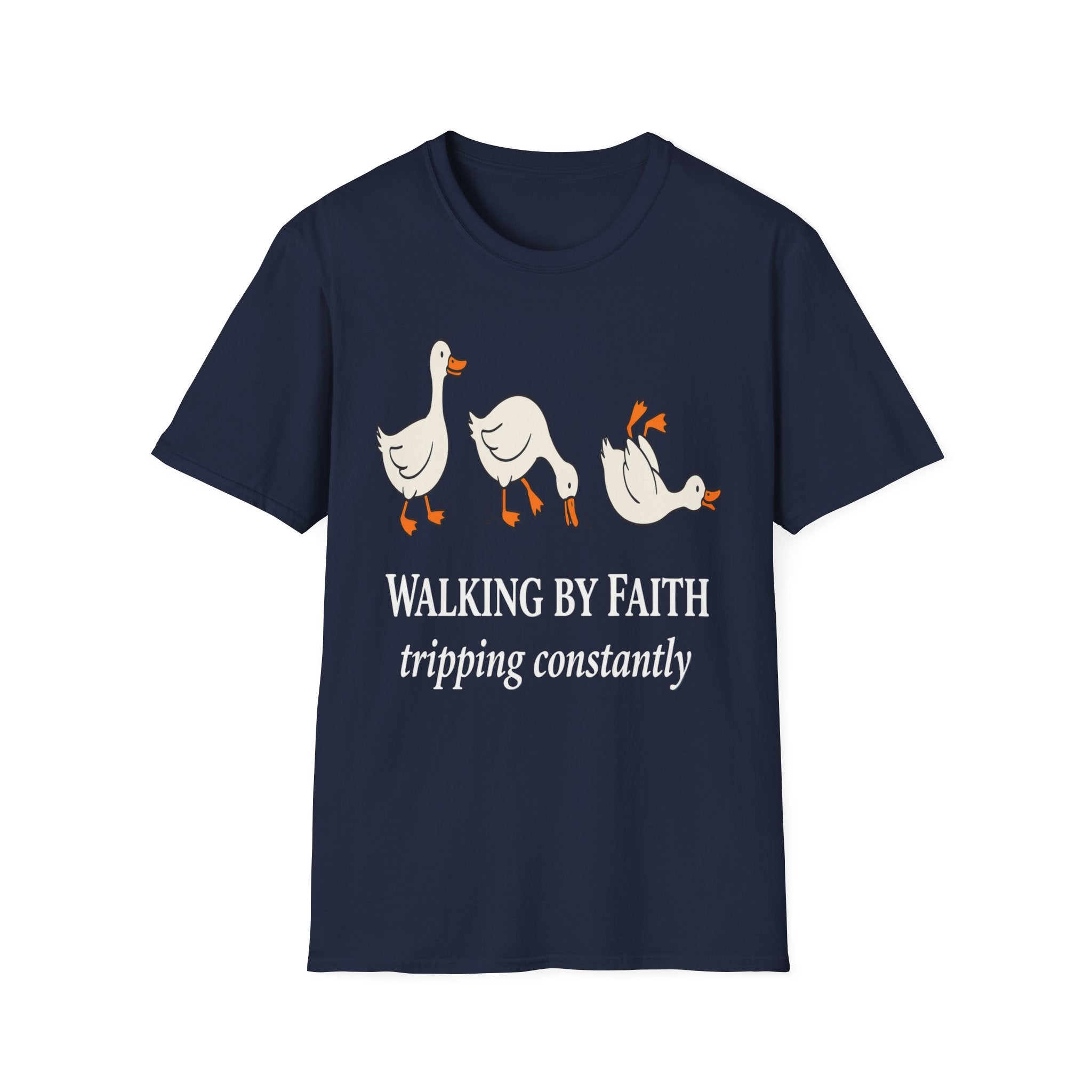 Walking By Faith Tripping Constantly T-Shirt