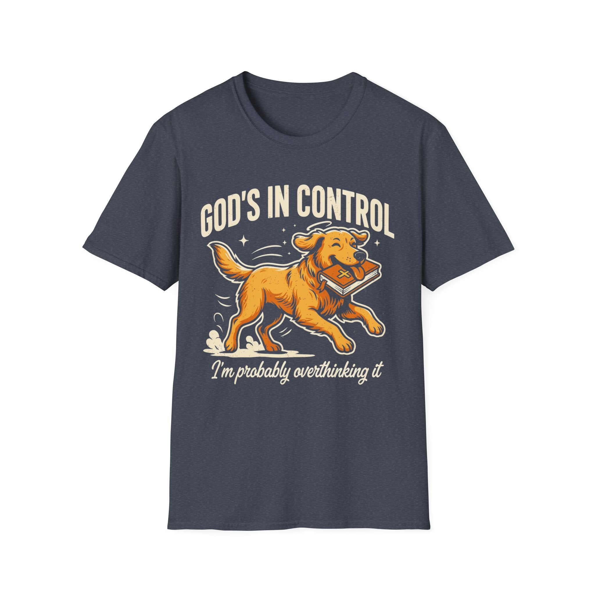 Golden Retriever – "Probably Overthinking It" T-Shirt