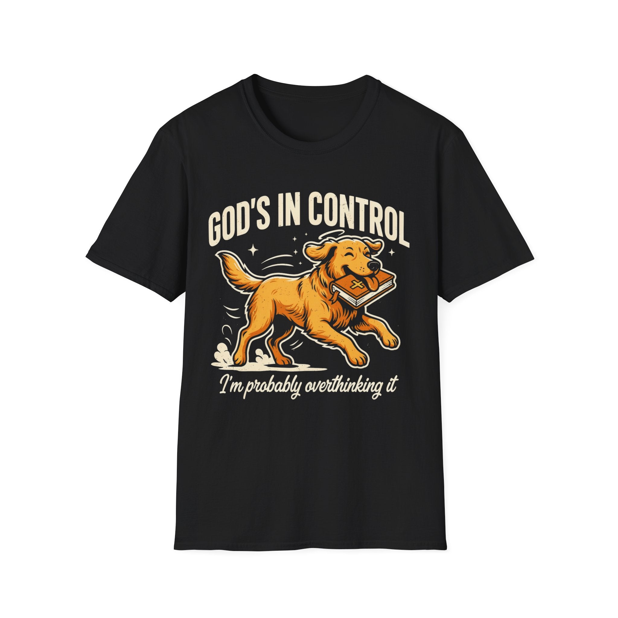 Golden Retriever – "Probably Overthinking It" T-Shirt