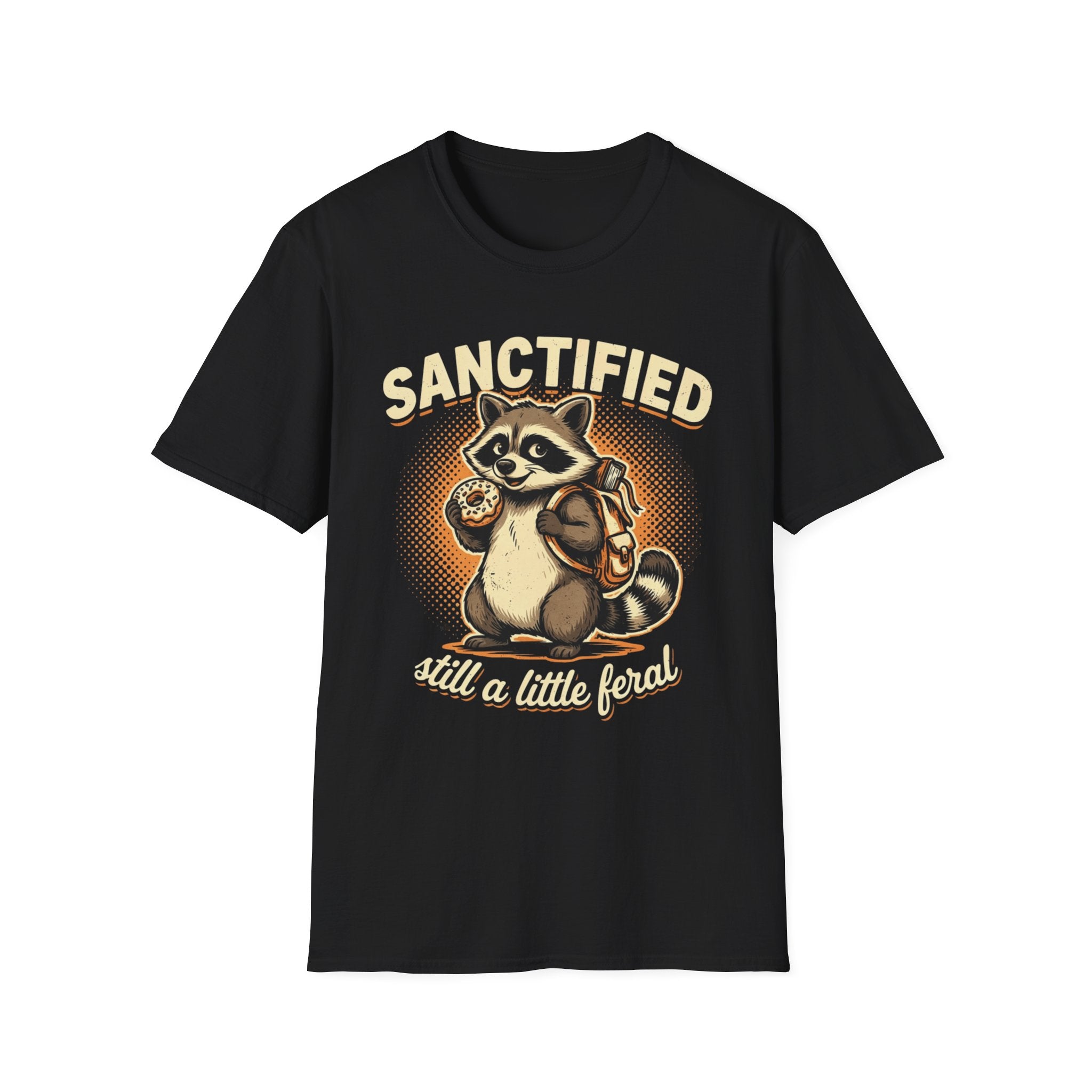 Raccoon – "Sanctified but Feral" T-Shirt