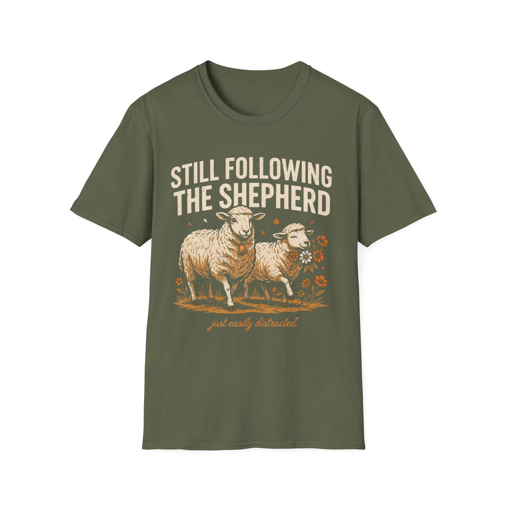 Sheep – "Still Following the Shepherd" T-Shirt