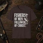 Fishers of Men Christian T-Shirt — 'Follower of Christ' Fishing Faith Tee