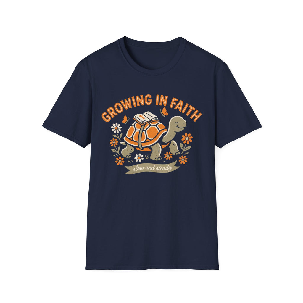 Turtle – "Growing in Faith" T-Shirt