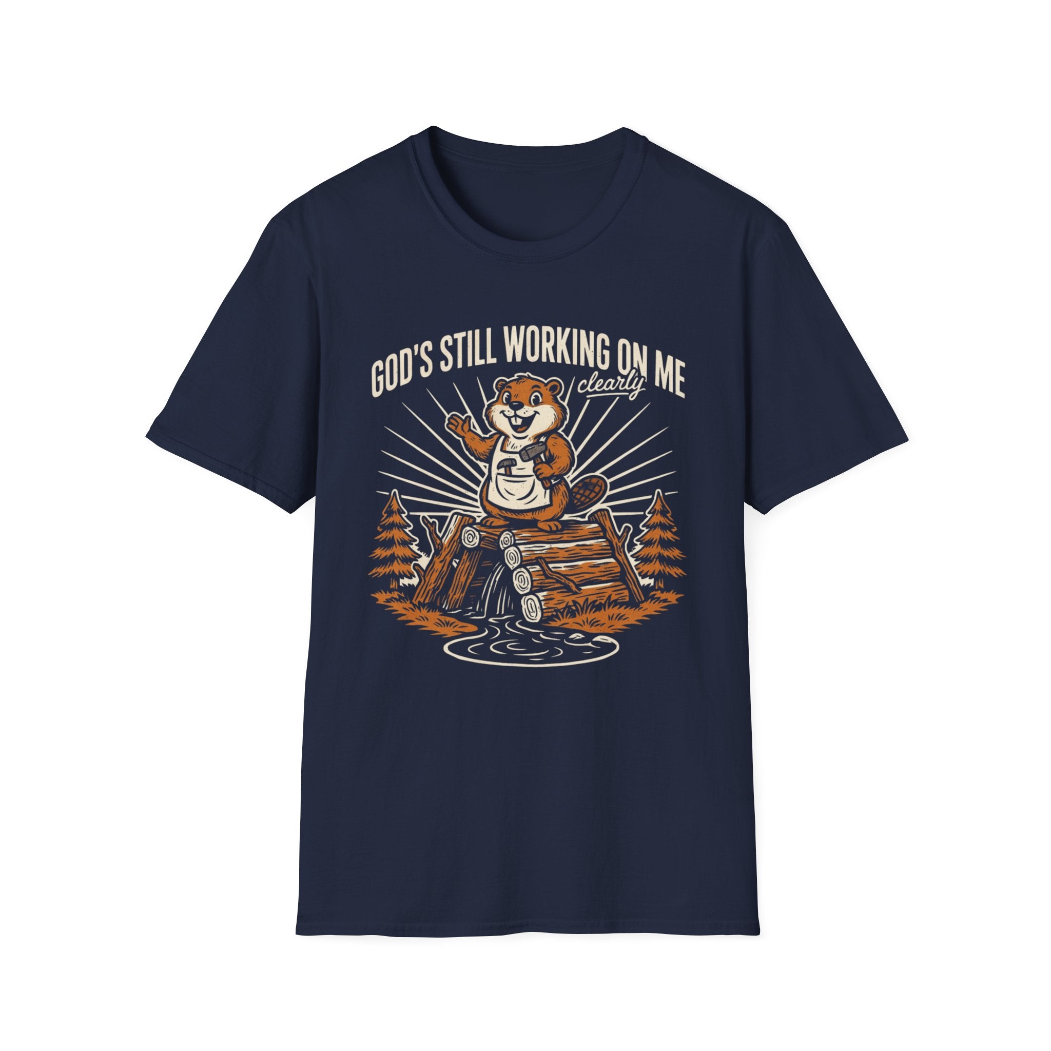 Beaver – "God's Still Working on Me" T-Shirt