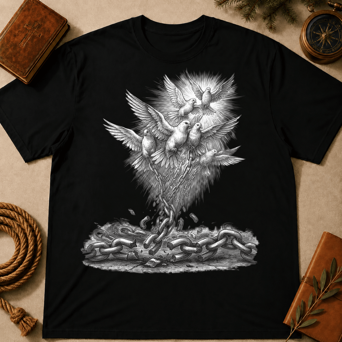 Chains Becoming Birds T-Shirt