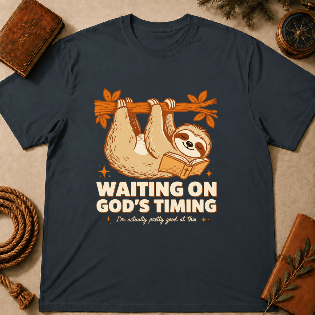 Sloth – "Waiting on God's Timing" T-Shirt