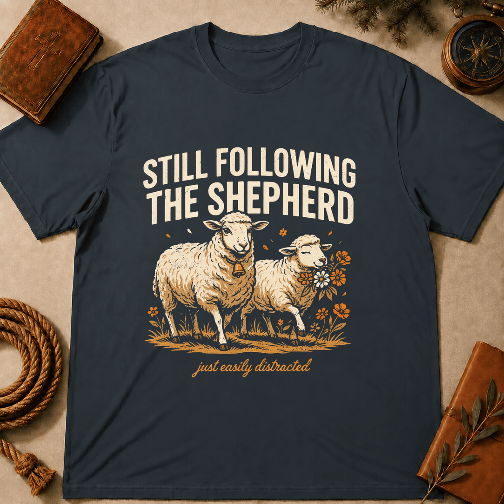 Sheep – "Still Following the Shepherd" T-Shirt