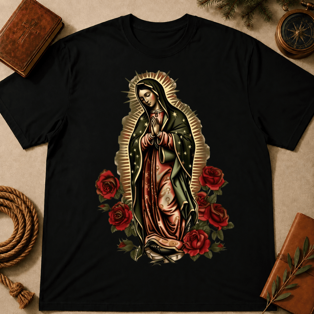 Virgen De Guadalupe Sant Mary Virgin Y Querida T-Shirt