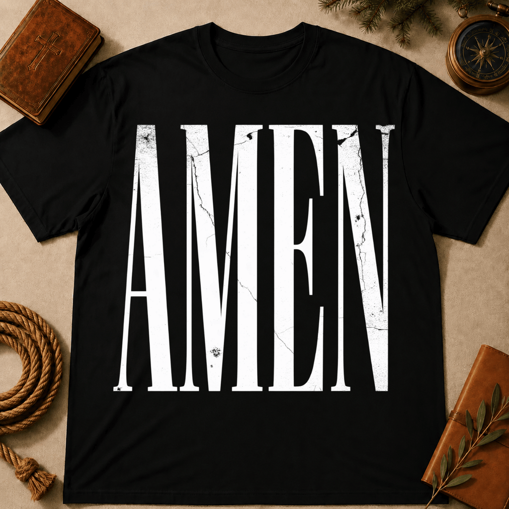 AMEN BOLD TEXT T-Shirt