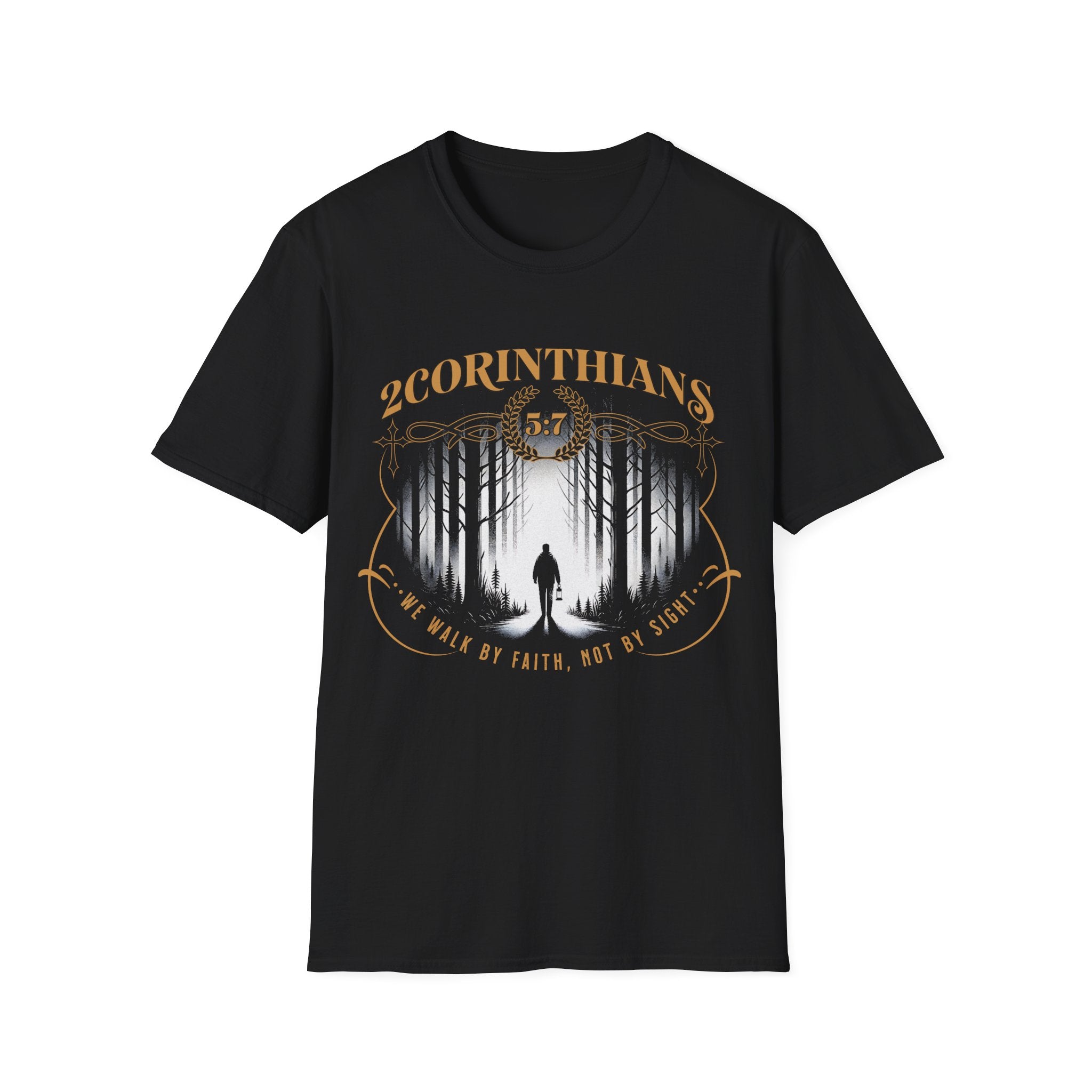 We Walk By Faith Not By Sight T-Shirt