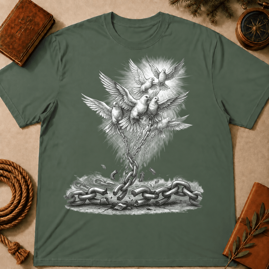 Chains Becoming Birds T-Shirt
