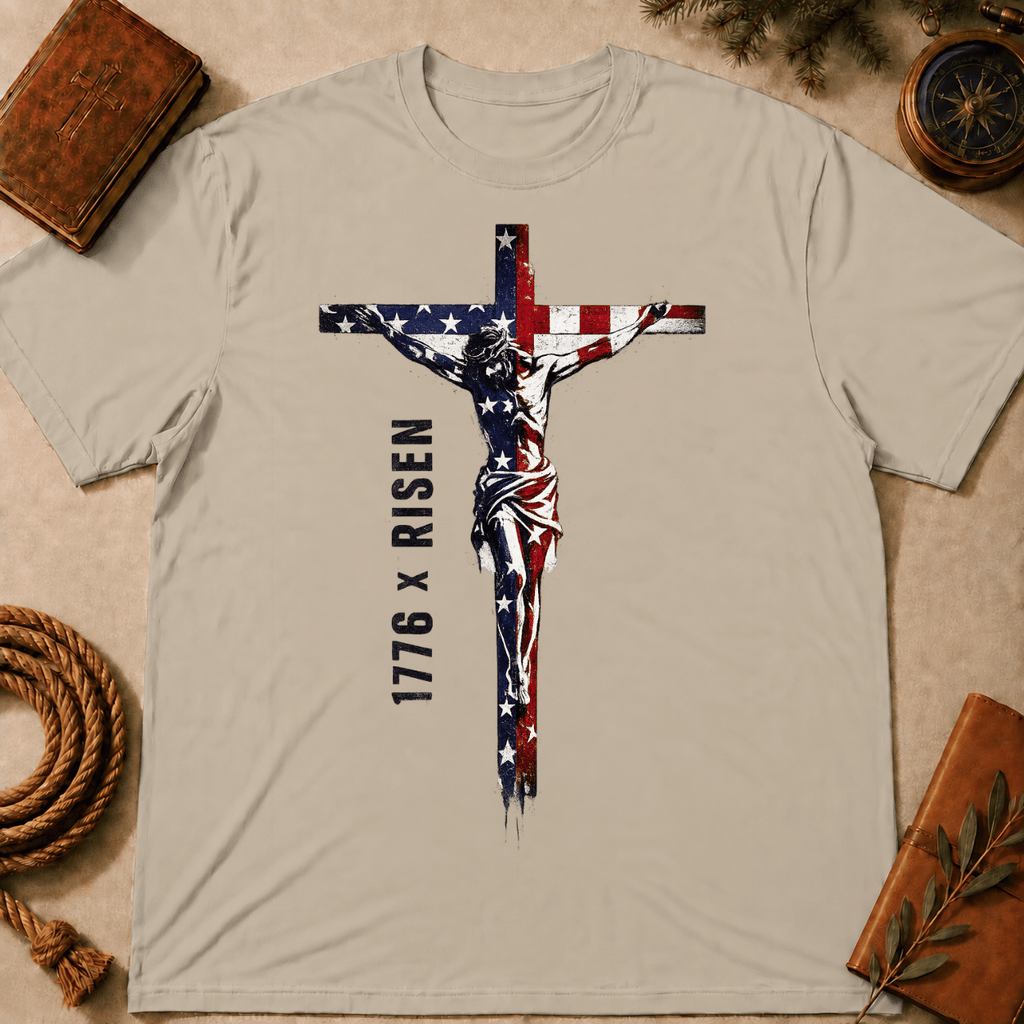 1776 Jesus Risen T-Shirt