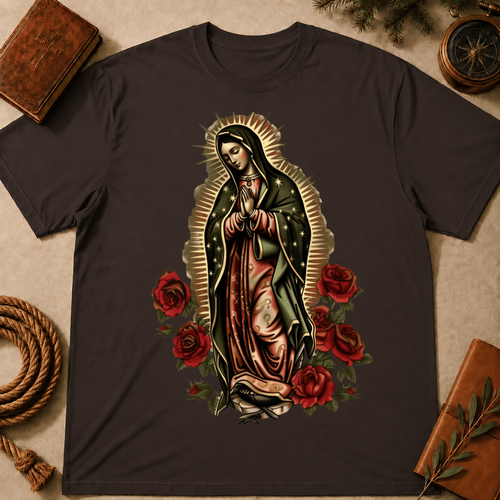 Virgen De Guadalupe Sant Mary Virgin Y Querida T-Shirt