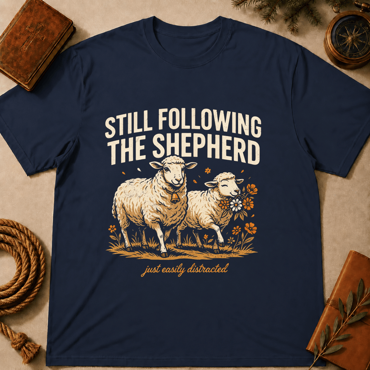 Sheep – "Still Following the Shepherd" T-Shirt