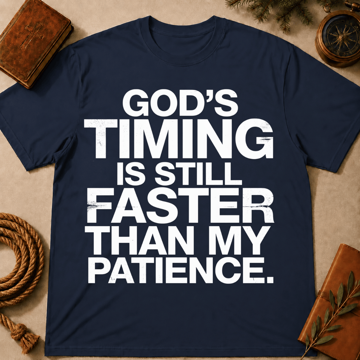 God's Timing Is Still Faster Than My Patience T-Shirt