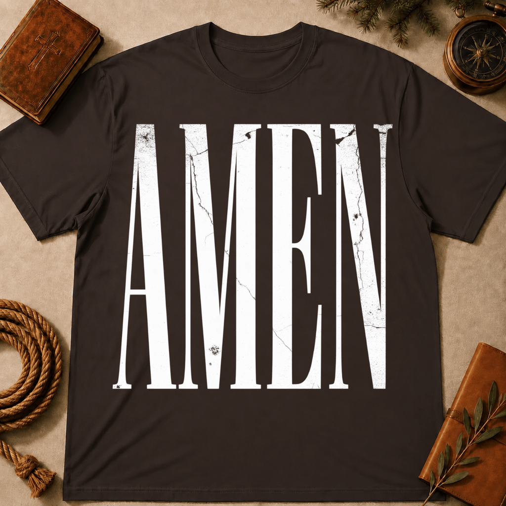 AMEN BOLD TEXT T-Shirt