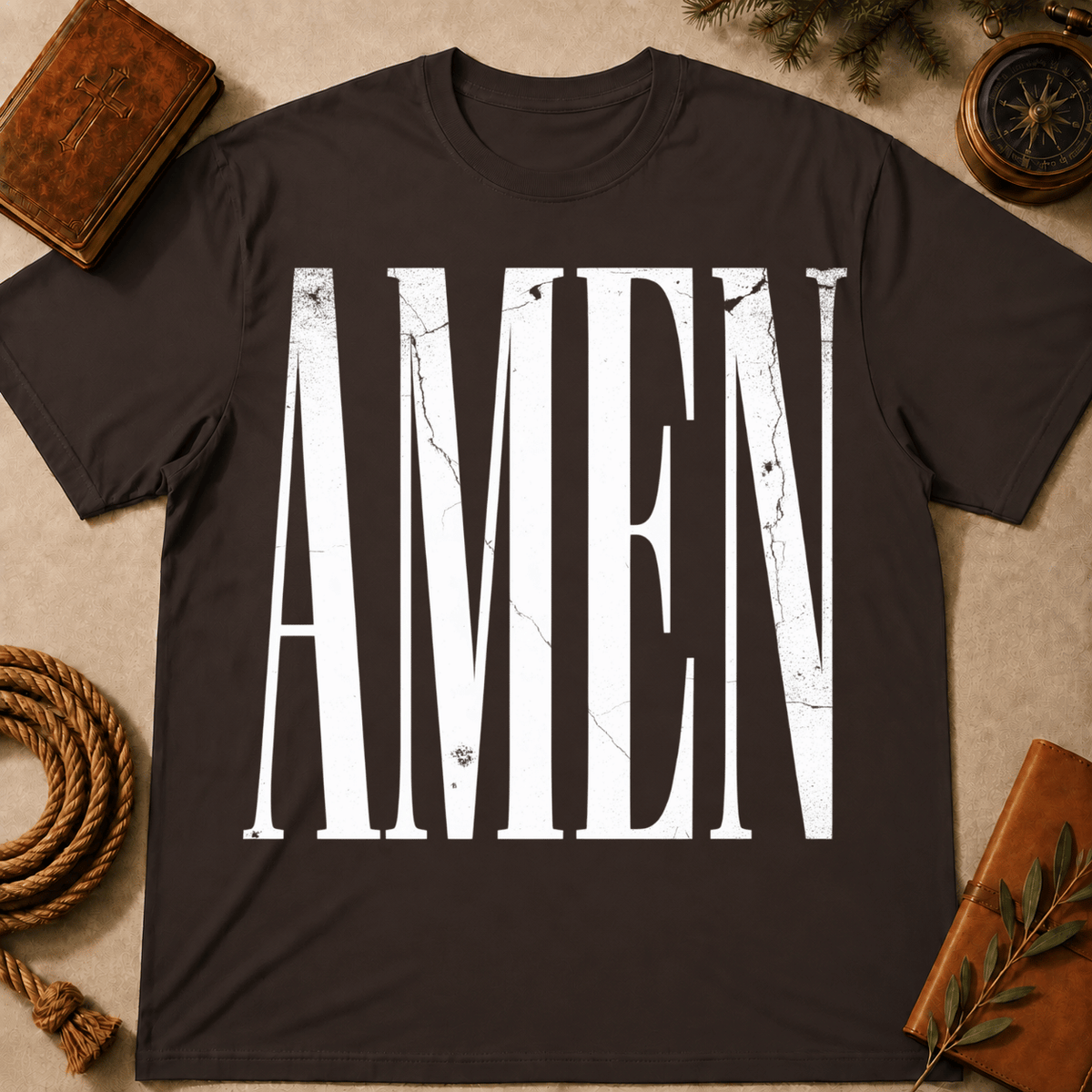 AMEN BOLD TEXT T-Shirt