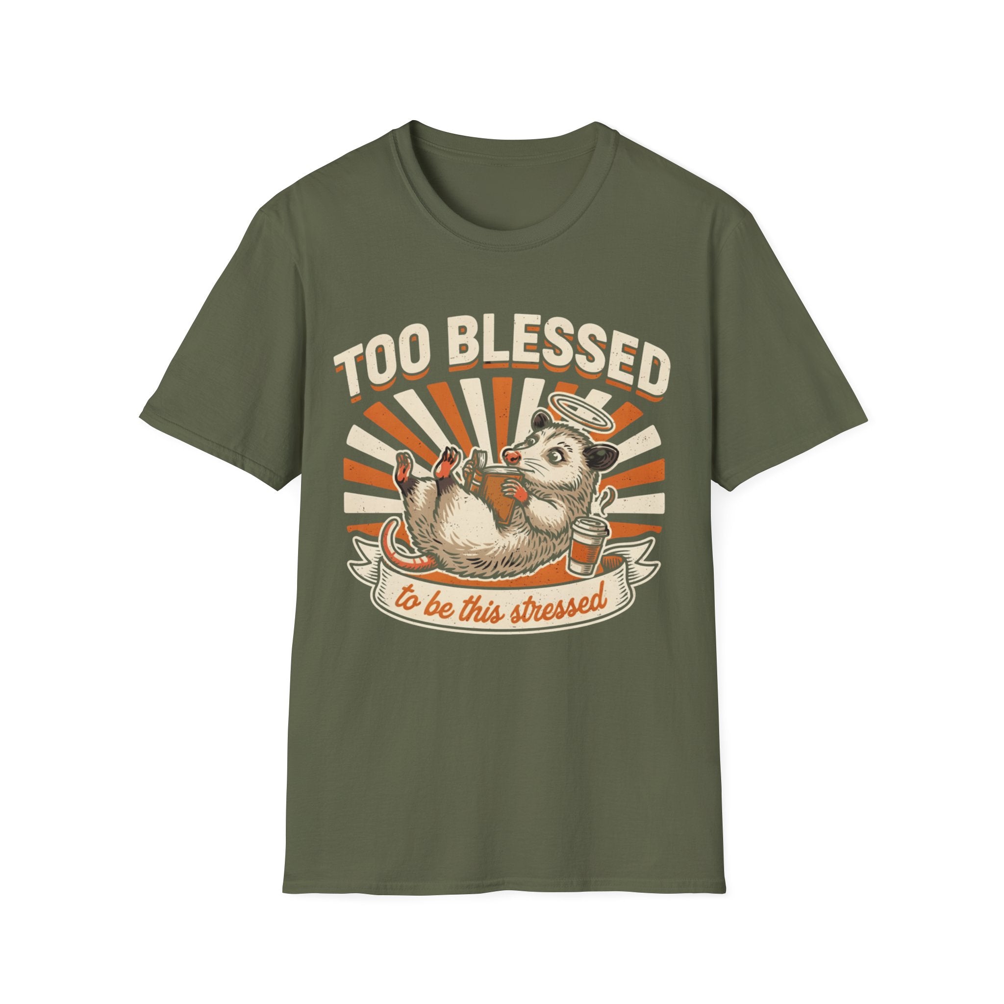 "Too Blessed to Be This Stressed" T-Shirt