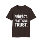 I'm Not Perfect I'm Practicing Trust T-Shirt