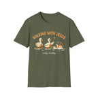 "Walking With Jesus... Mostly Stumbling" T-Shirt