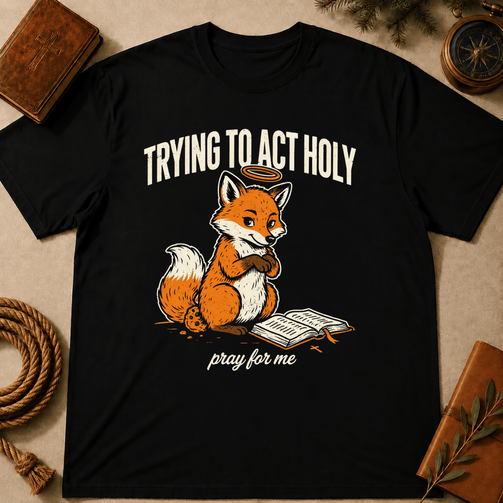 Fox – "Trying to Act Holy" T-Shirt