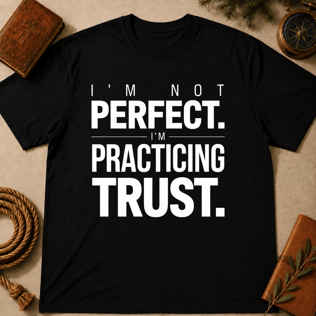 I'm Not Perfect I'm Practicing Trust T-Shirt