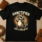 Raccoon – "Sanctified but Feral" T-Shirt