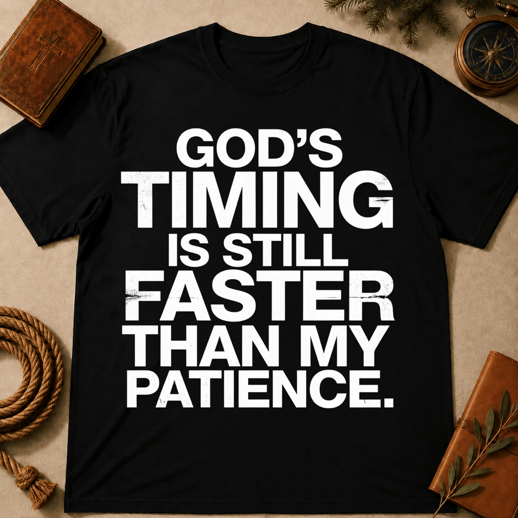 God's Timing Is Still Faster Than My Patience T-Shirt