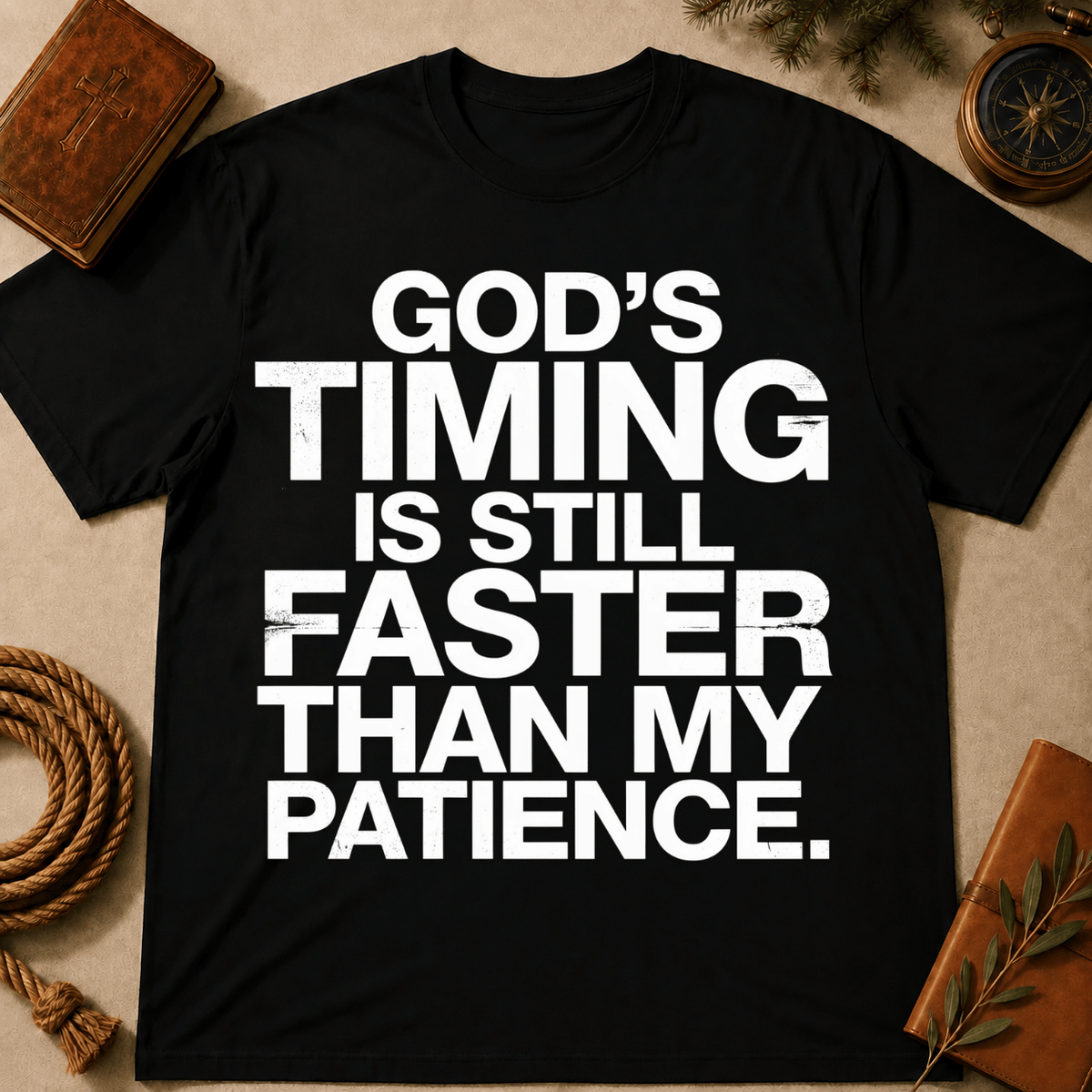 God's Timing Is Still Faster Than My Patience T-Shirt