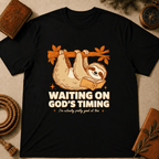 Sloth – "Waiting on God's Timing" T-Shirt