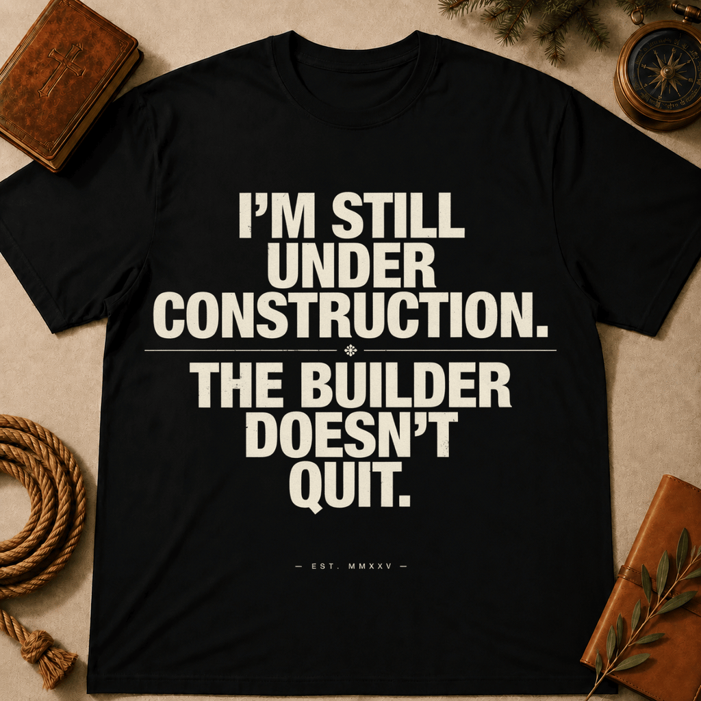 I'm Still Under Construction The Builder Doesn't Quit T-Shirt