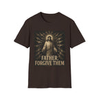Jesus surrounded by accusing hands, Father Forgive Them T-Shirt