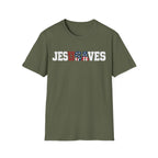 Jesus Saves USA Flag T-Shirt
