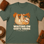Sloth – "Waiting on God's Timing" T-Shirt