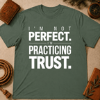 I'm Not Perfect I'm Practicing Trust T-Shirt