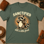 Raccoon – "Sanctified but Feral" T-Shirt
