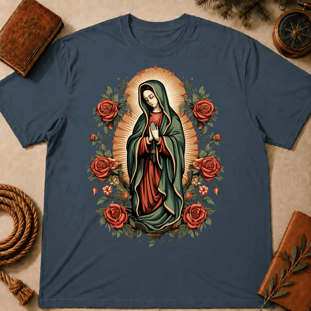 Our Lady of Guadalupe Roses T-Shirt