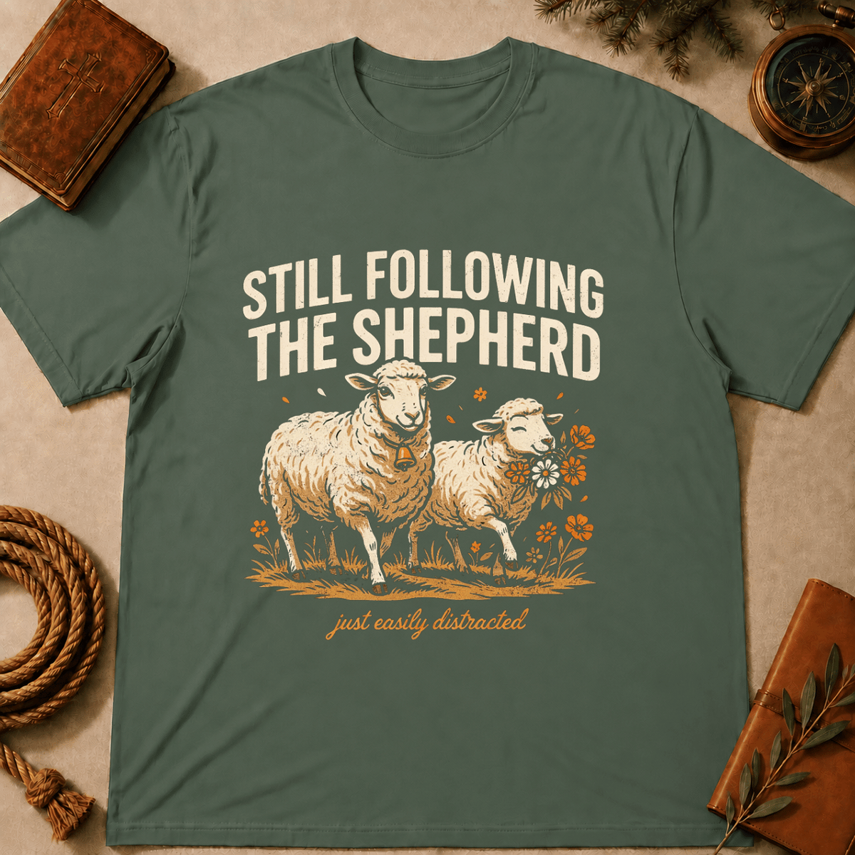 Sheep – "Still Following the Shepherd" T-Shirt