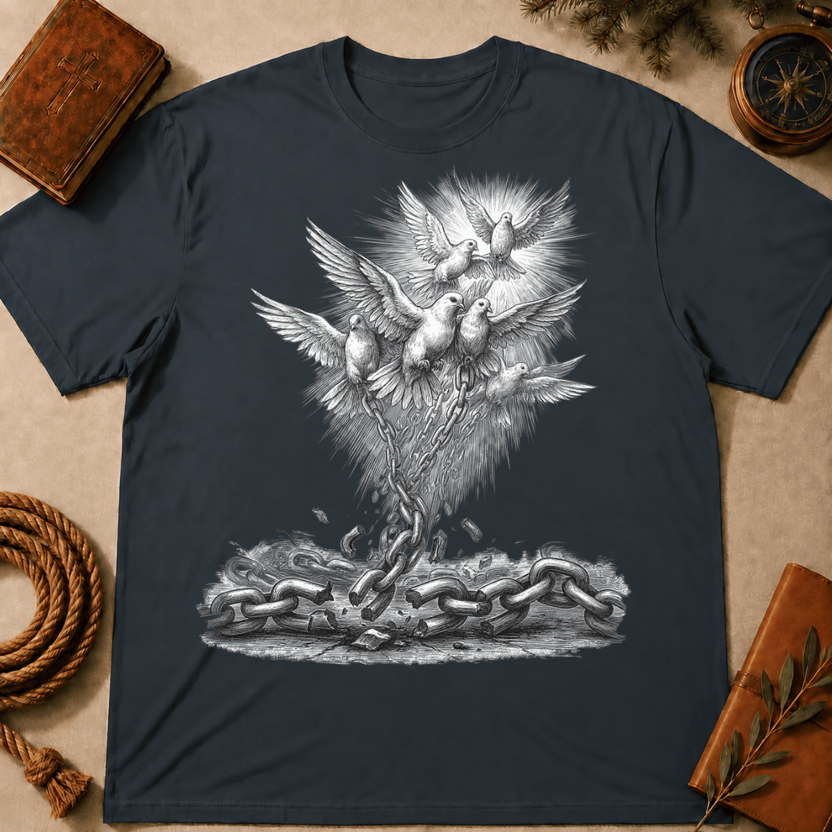 Chains Becoming Birds T-Shirt