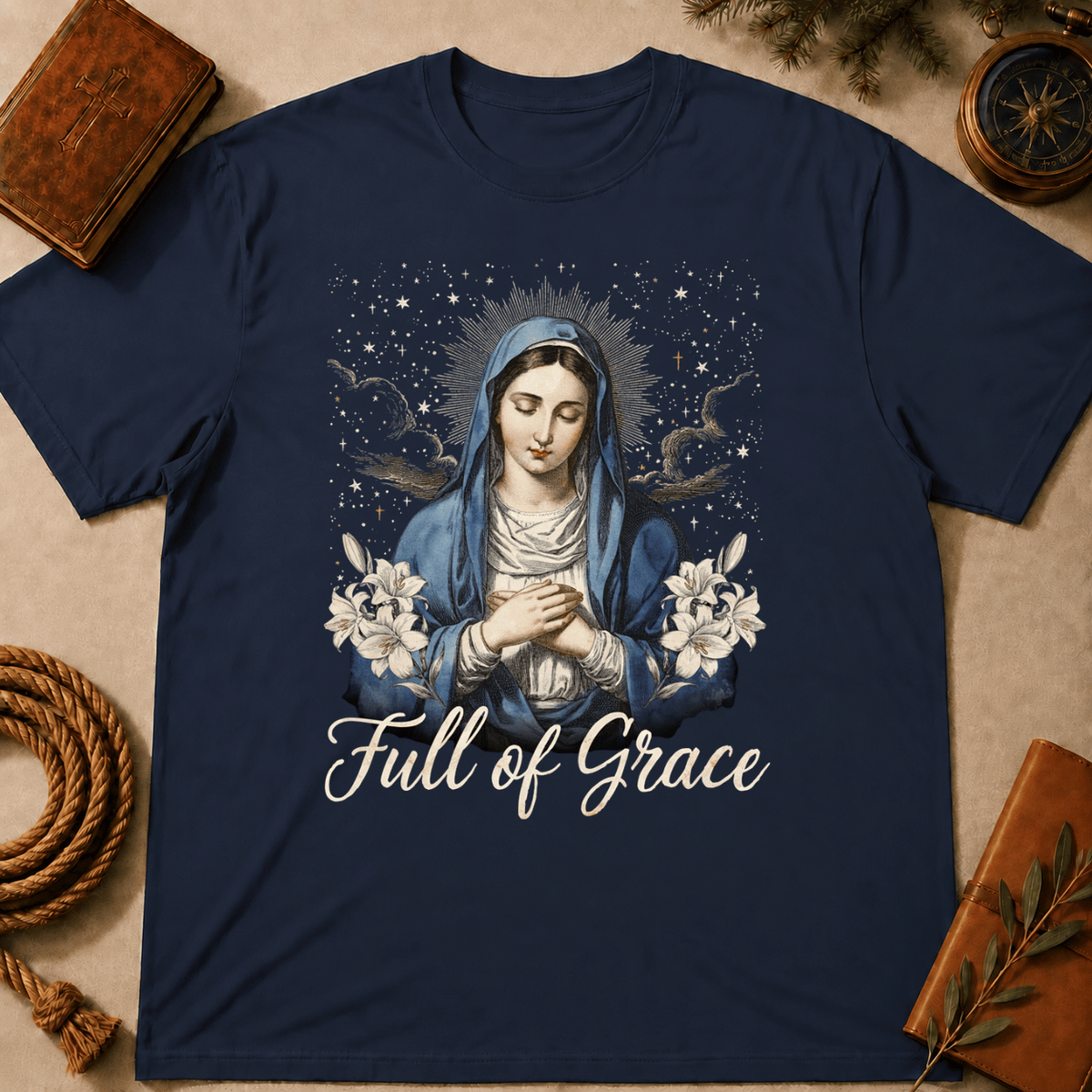 Queen of Heaven – Full of Grace T-Shirt