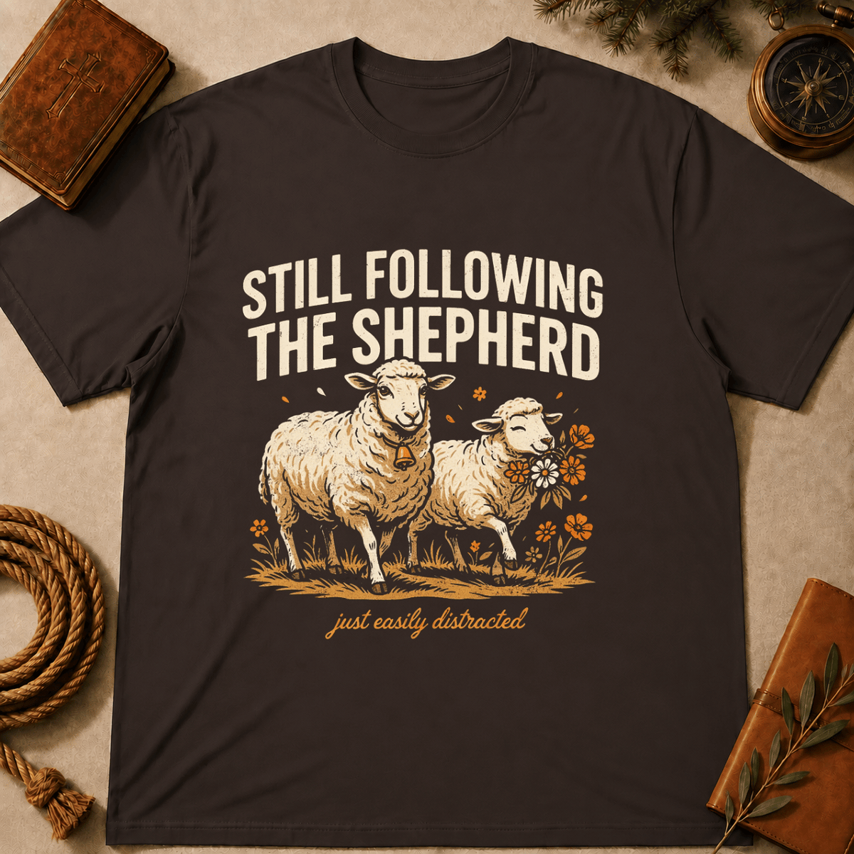 Sheep – "Still Following the Shepherd" T-Shirt