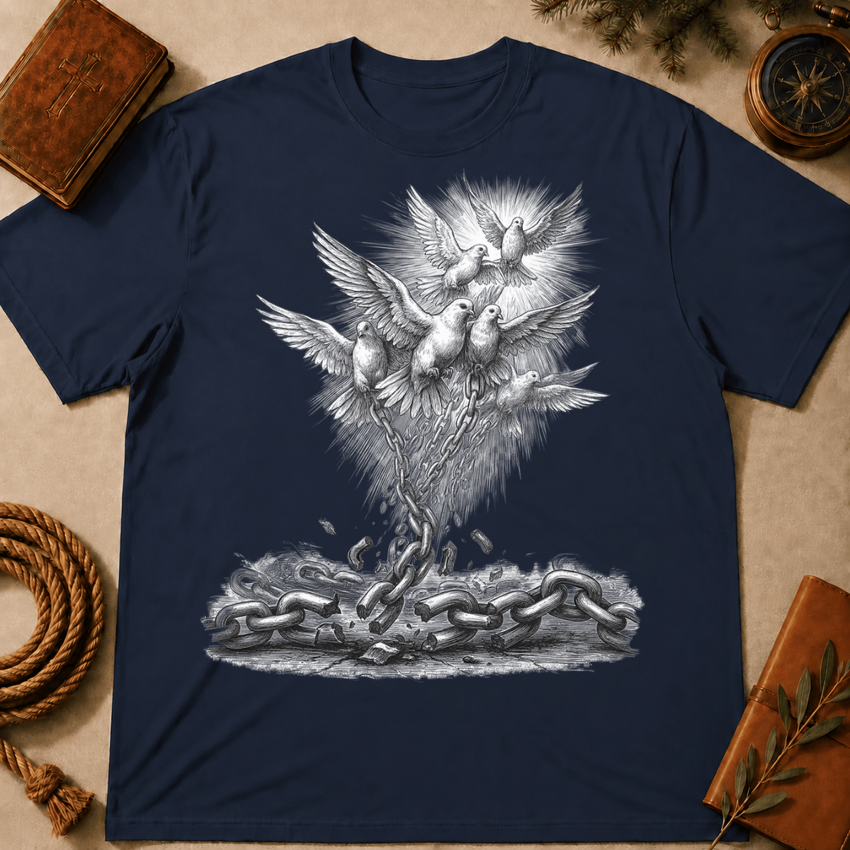 Chains Becoming Birds T-Shirt